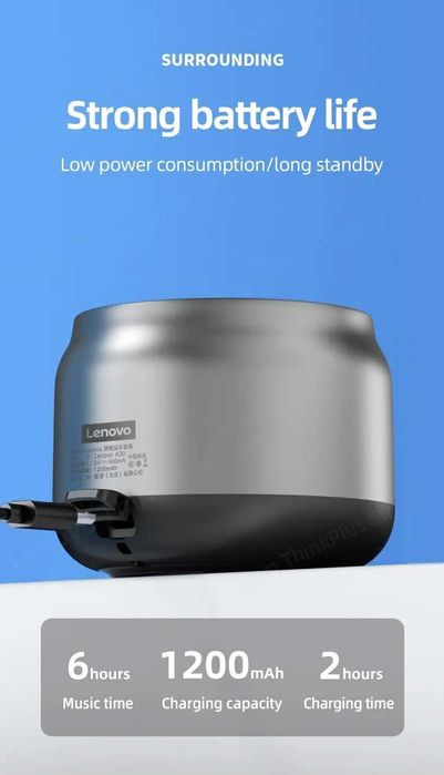 Coluna Bluetooth LENOVO K30