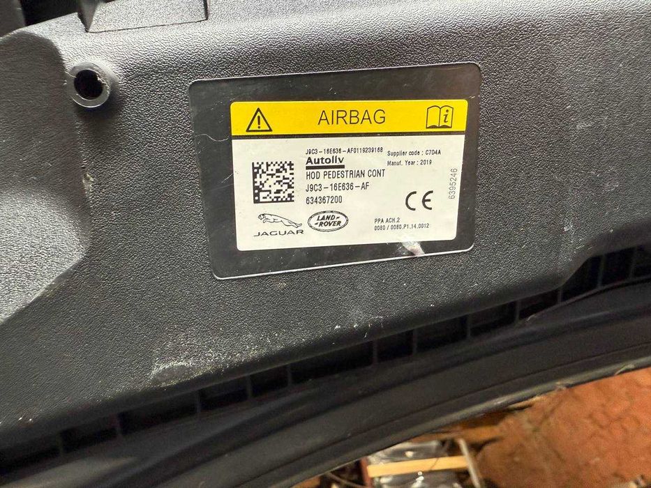 Подушки безпеки модуль безпеки пішоходів Jaguar I-Pace J9C3-16E636-AF