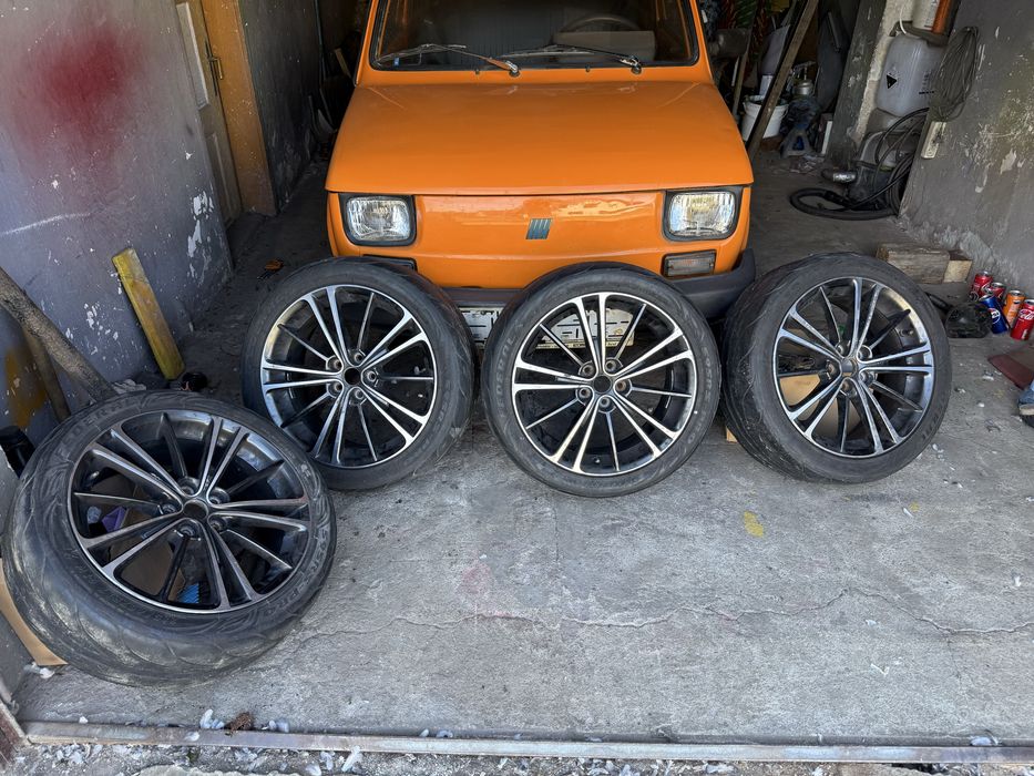 Alufelgi koła toyota subaru 5x100 17” cali lato zima