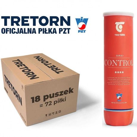 Piłki PZT Tretorn SERIE+ CONTROL (18x4 szt.)