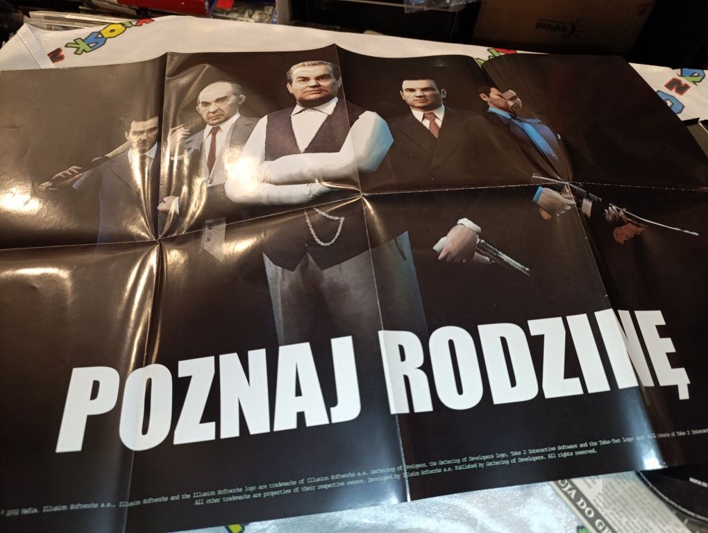 Mafia PL PC bigbox stan kolekcjonerski gratka ultra rzadkość