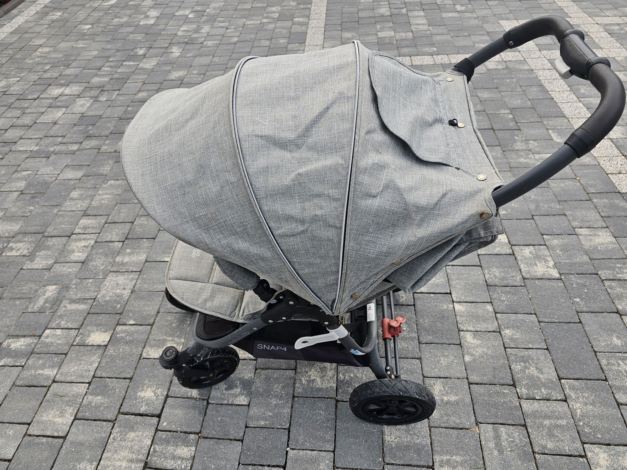 wózek spacerowy Valco Baby Snap 4 sportw kolorze Cool Grey