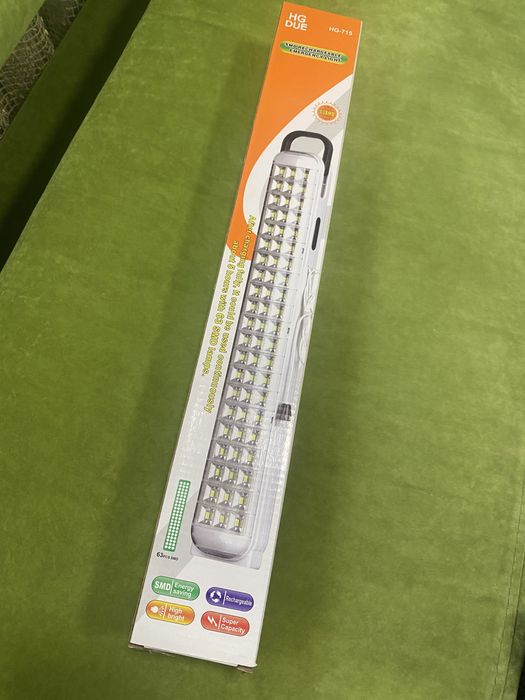 Аварійна лампа на аккумуляторі 2500 мАч 63 pcs