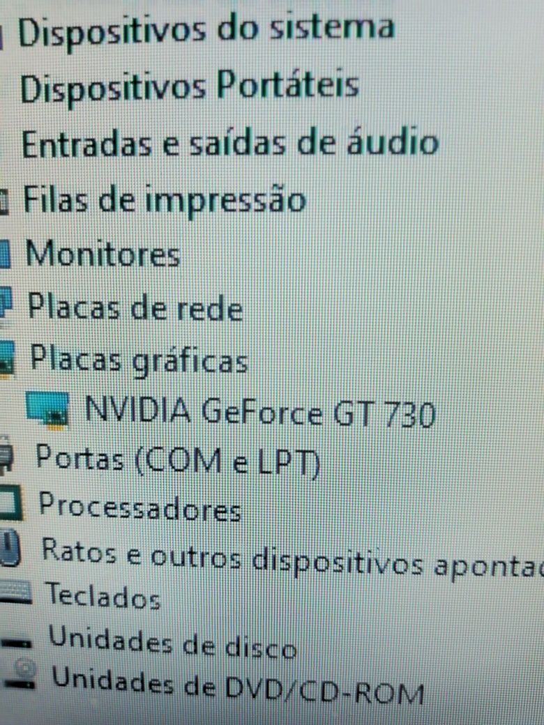 Computador para peças 16 gb RAM