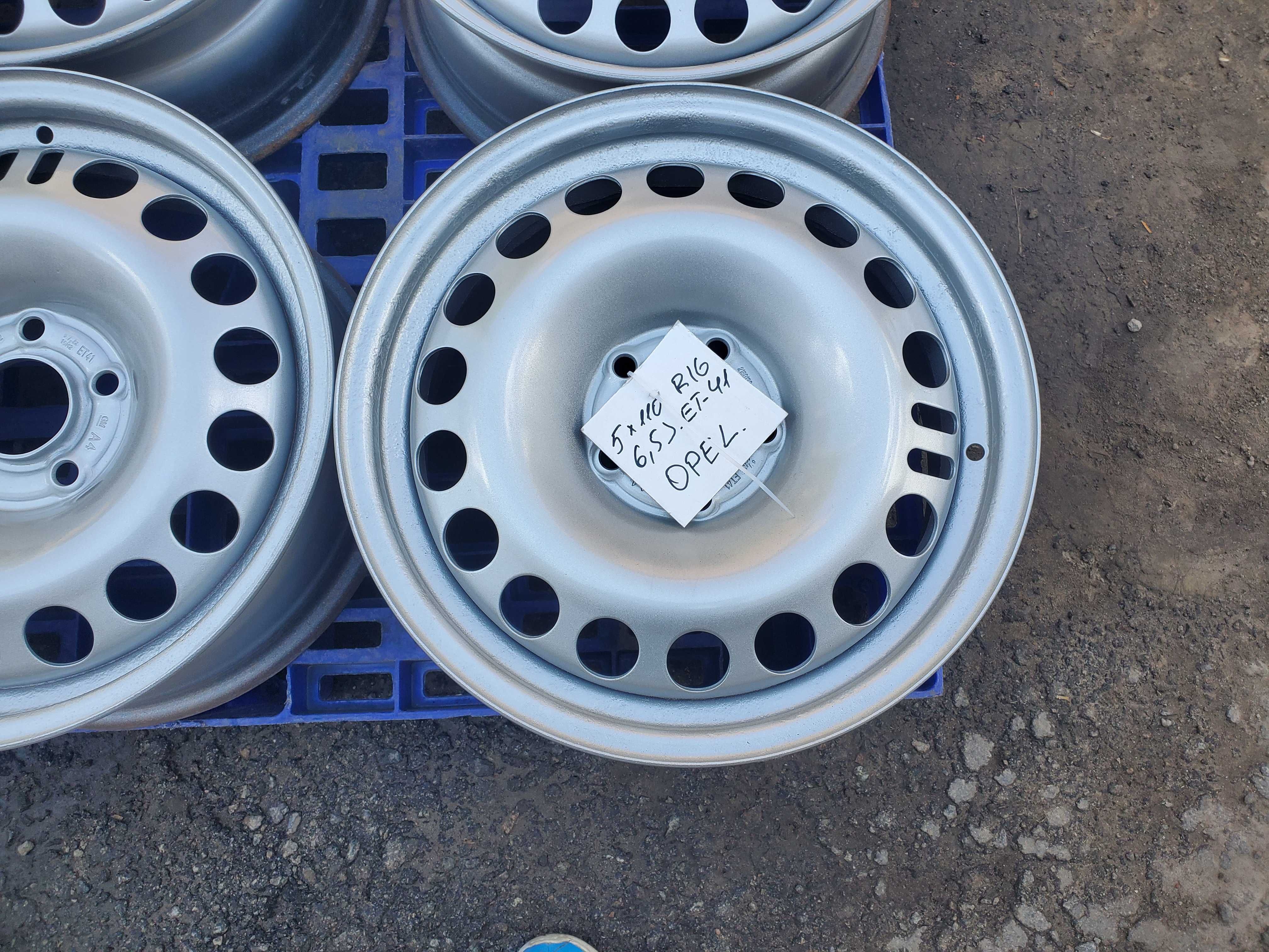 Диски 5 110 R16 Opel Astra, Meriva, Vectra, Zafira, ET41, 6,5J, ЦО 65,