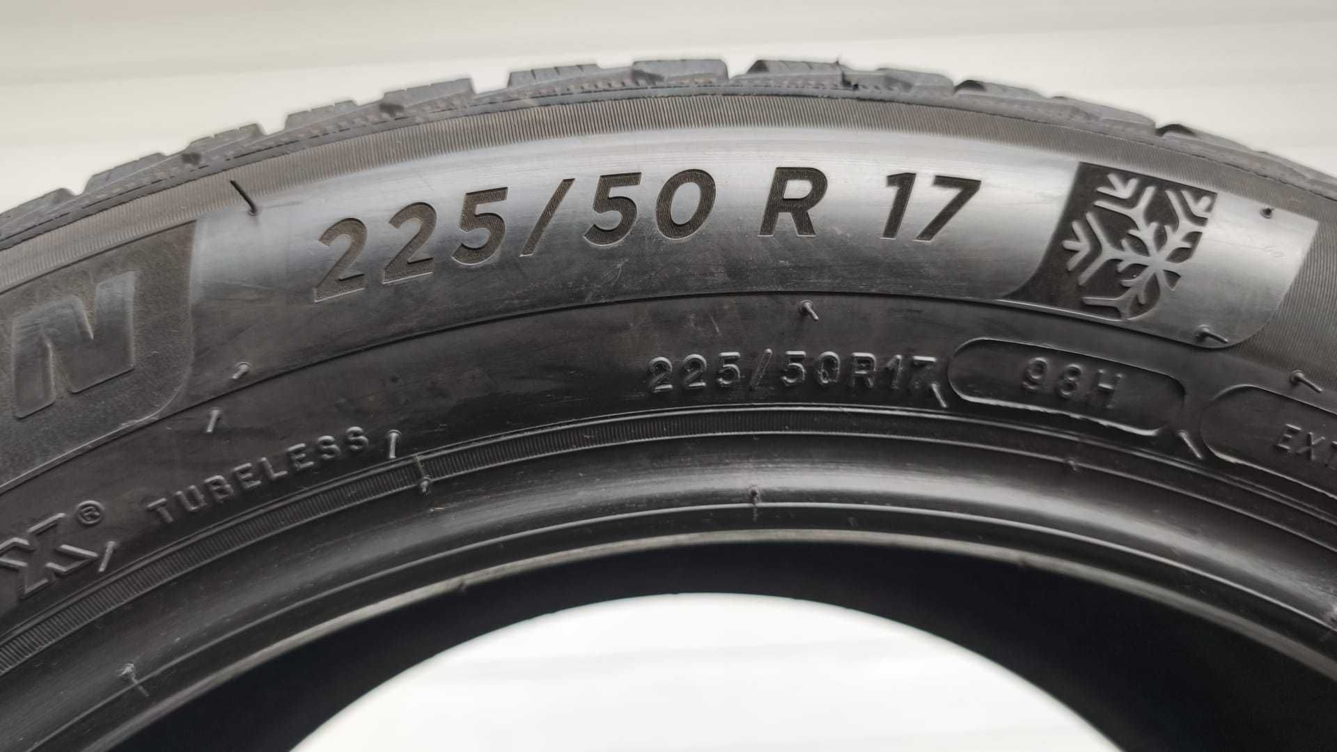 1 sztuka opona ZIMA 225/50/17 MICHELIN 98H XL(OL518/OH )