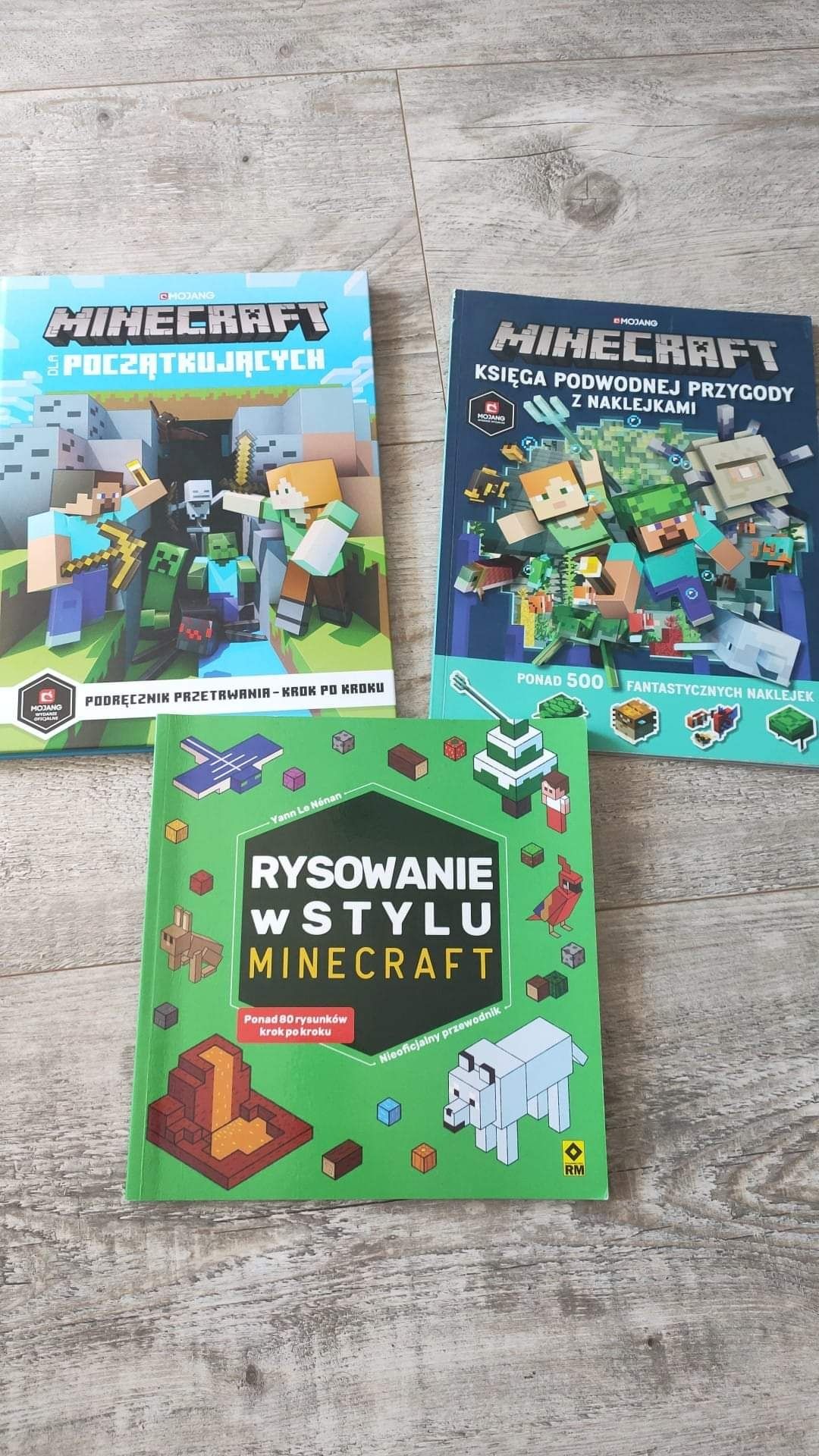 Książki Minecraft