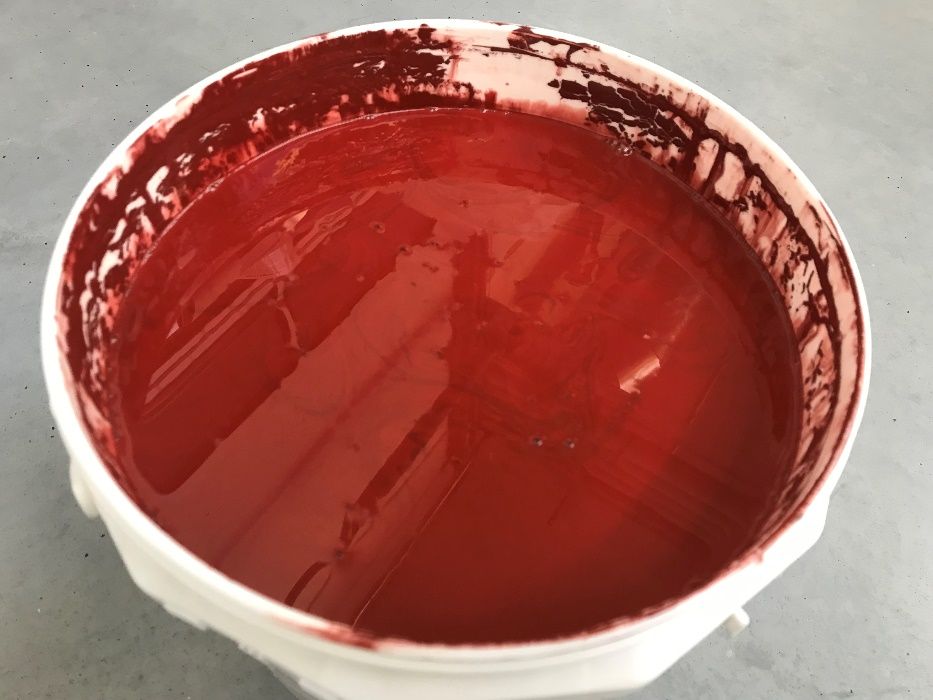 Okazja Pigment czerwony, czerwień żelazowa 10 l (21 kg)