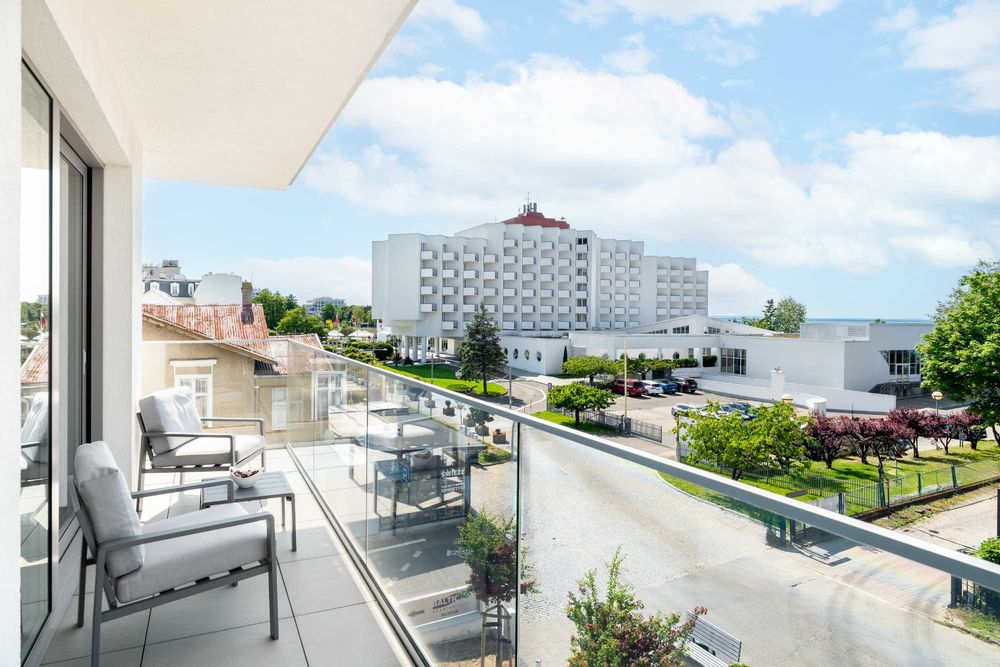 Balticus apartament Opal 20 narożny z  widokiem na morze Promenada Gwi