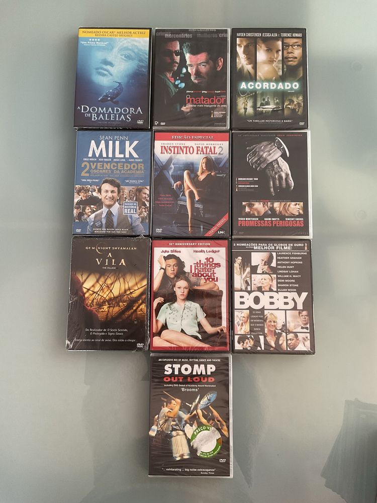 Lote de Dvds novos