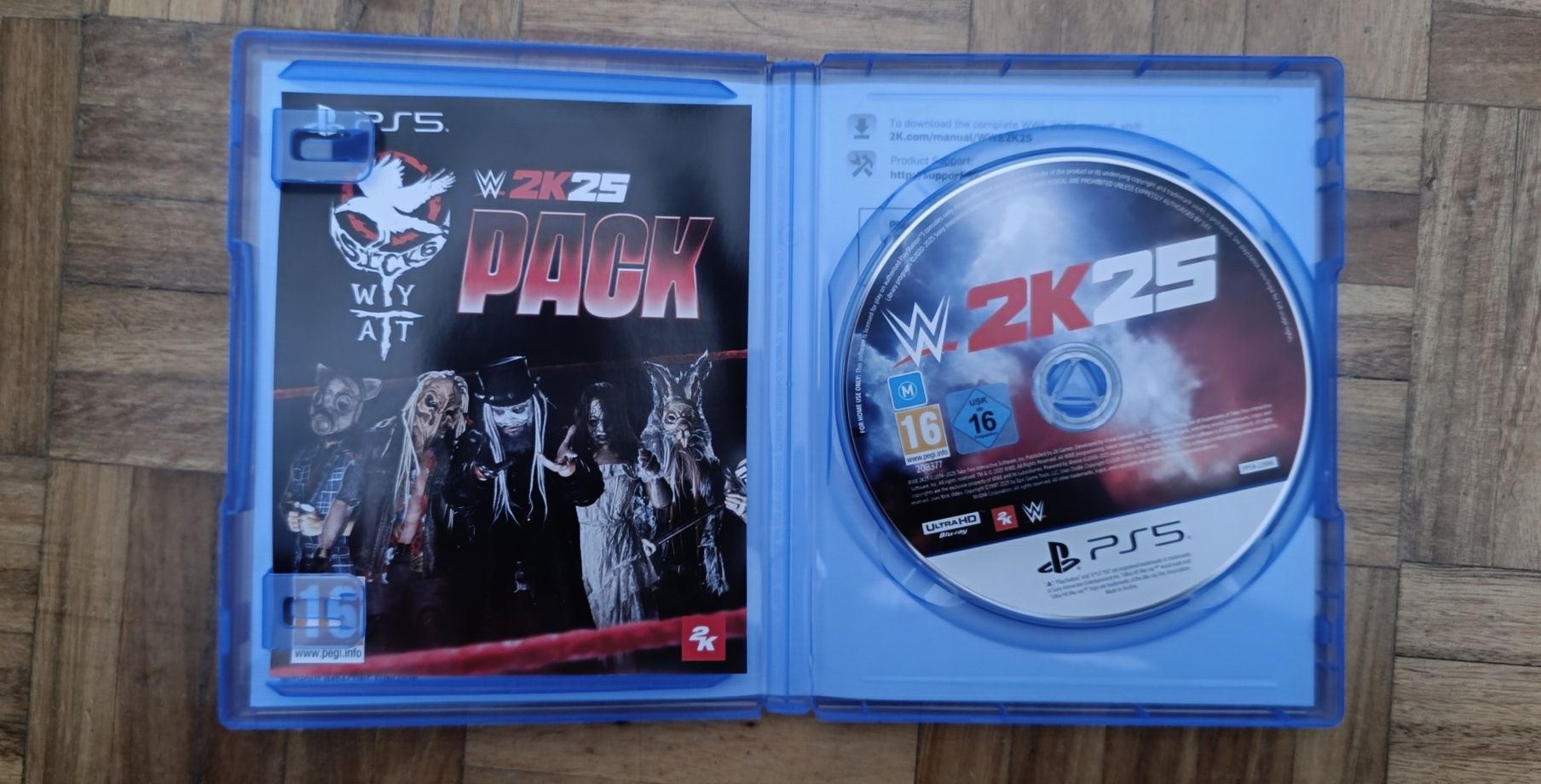 Vendo WWE 2k25 PS5 c/selo igac