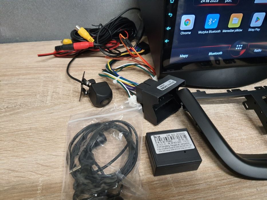 Radio samochodowe Android 2/32gb Peugeot 207 Kamera Bluetooth Mapy