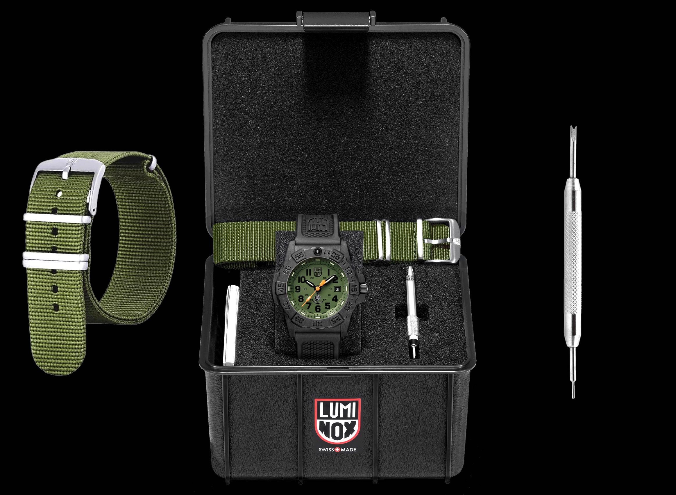 Годинник LUMINOX XS.3517.NQ.SET Navy Seal 3600 Tritium 45 mm 200 MT.