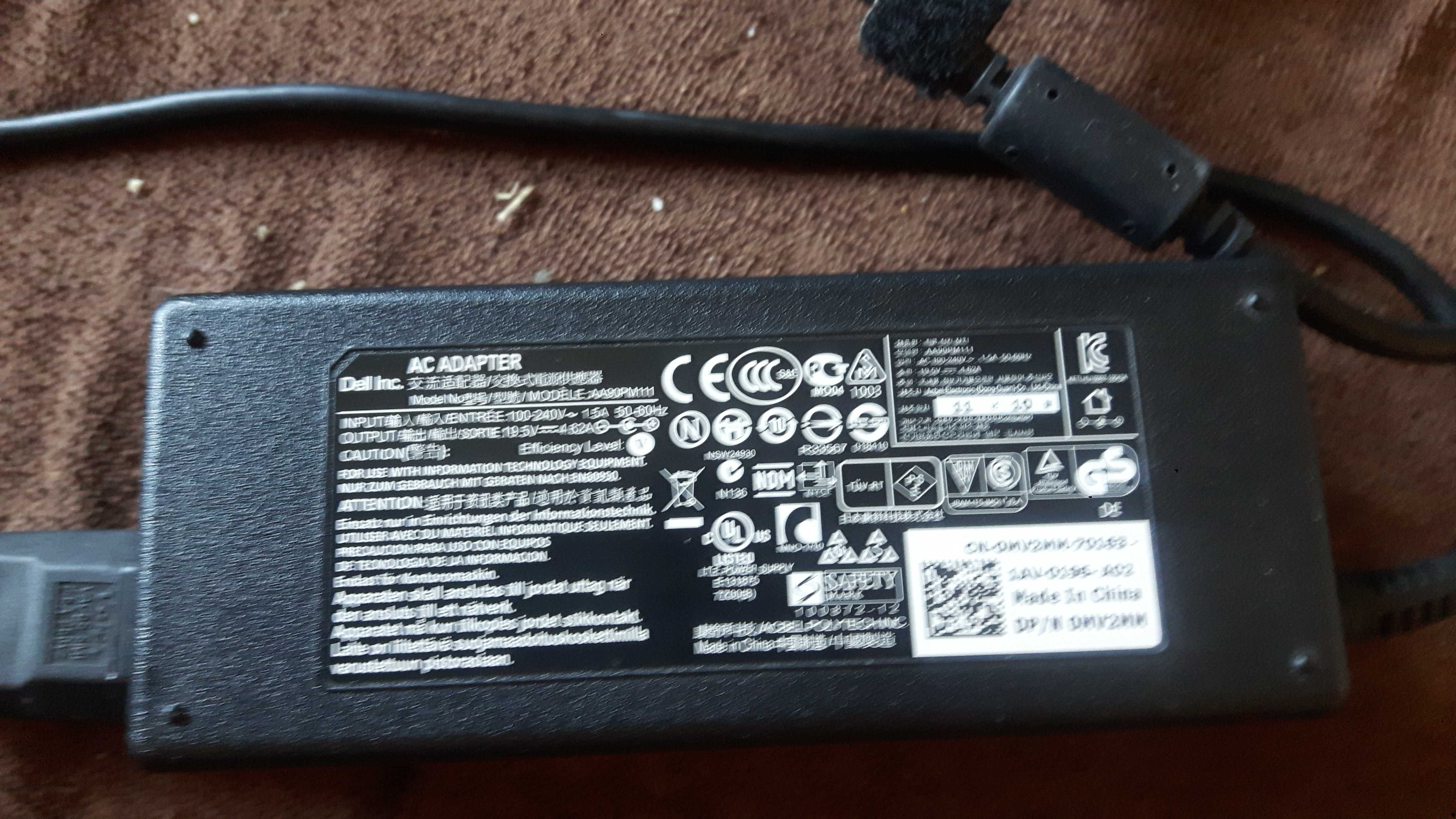 Dell   adapter zasilacz 19 v wysylka