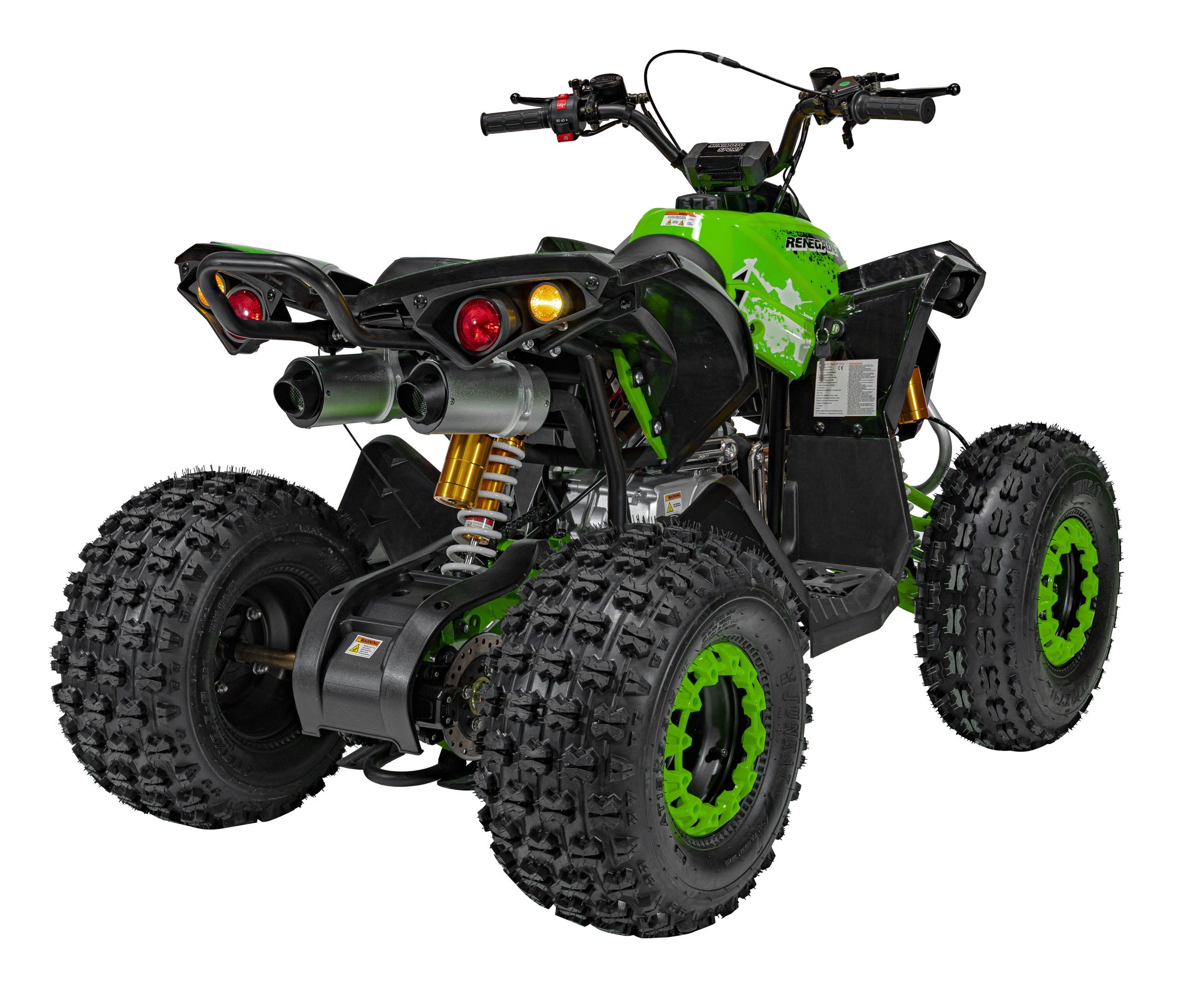 Pojazd Quad Spalinowy Dla Dzieci Renegade Hiperfect 125Cc Zielony