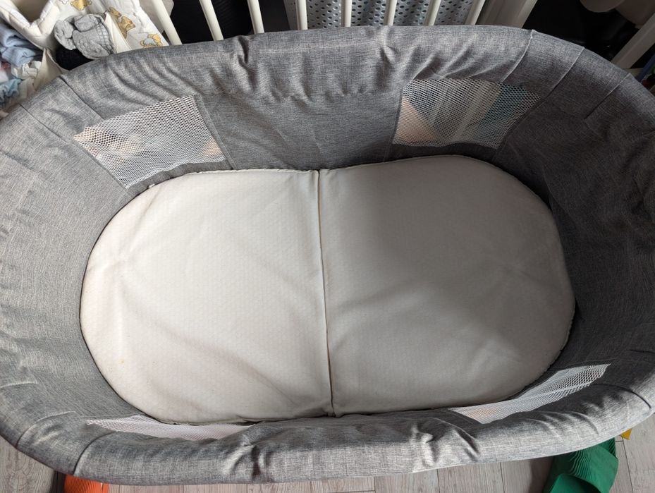 Łóżeczko dziecięce i niemowlęce składane na kółkach kołyska