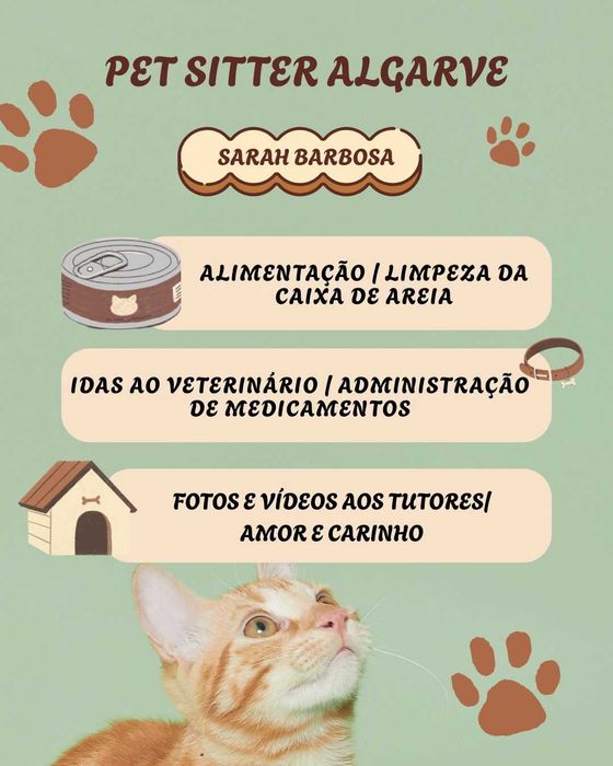 Pet Sitter no Algarve