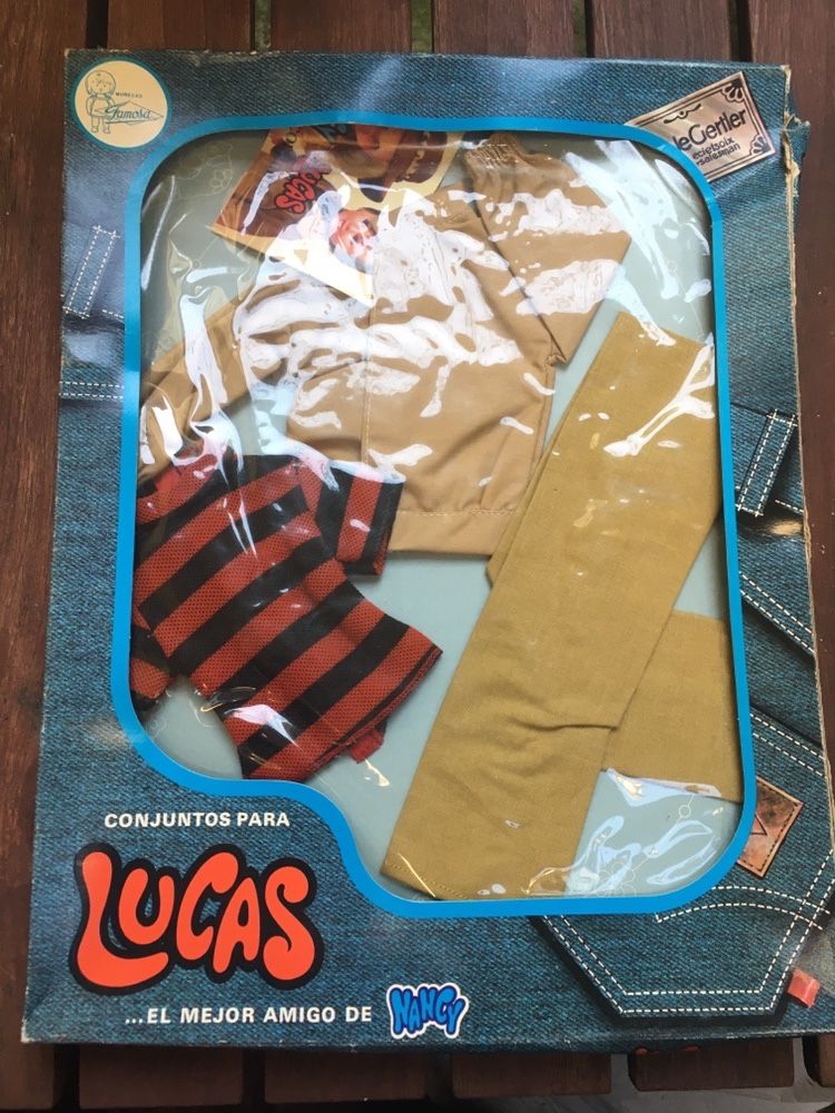 Conjunto roupa para Lucas amigo de Nancy completo anos 70