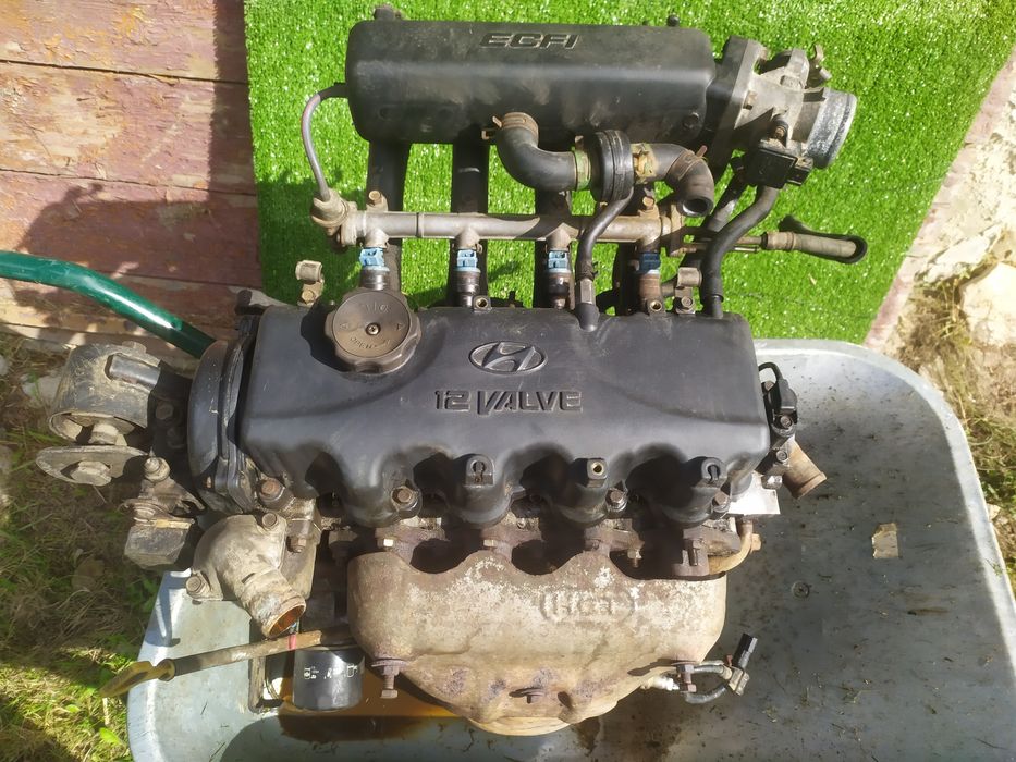Двигун 1,3 12v Хюндай акцент х3 1998року