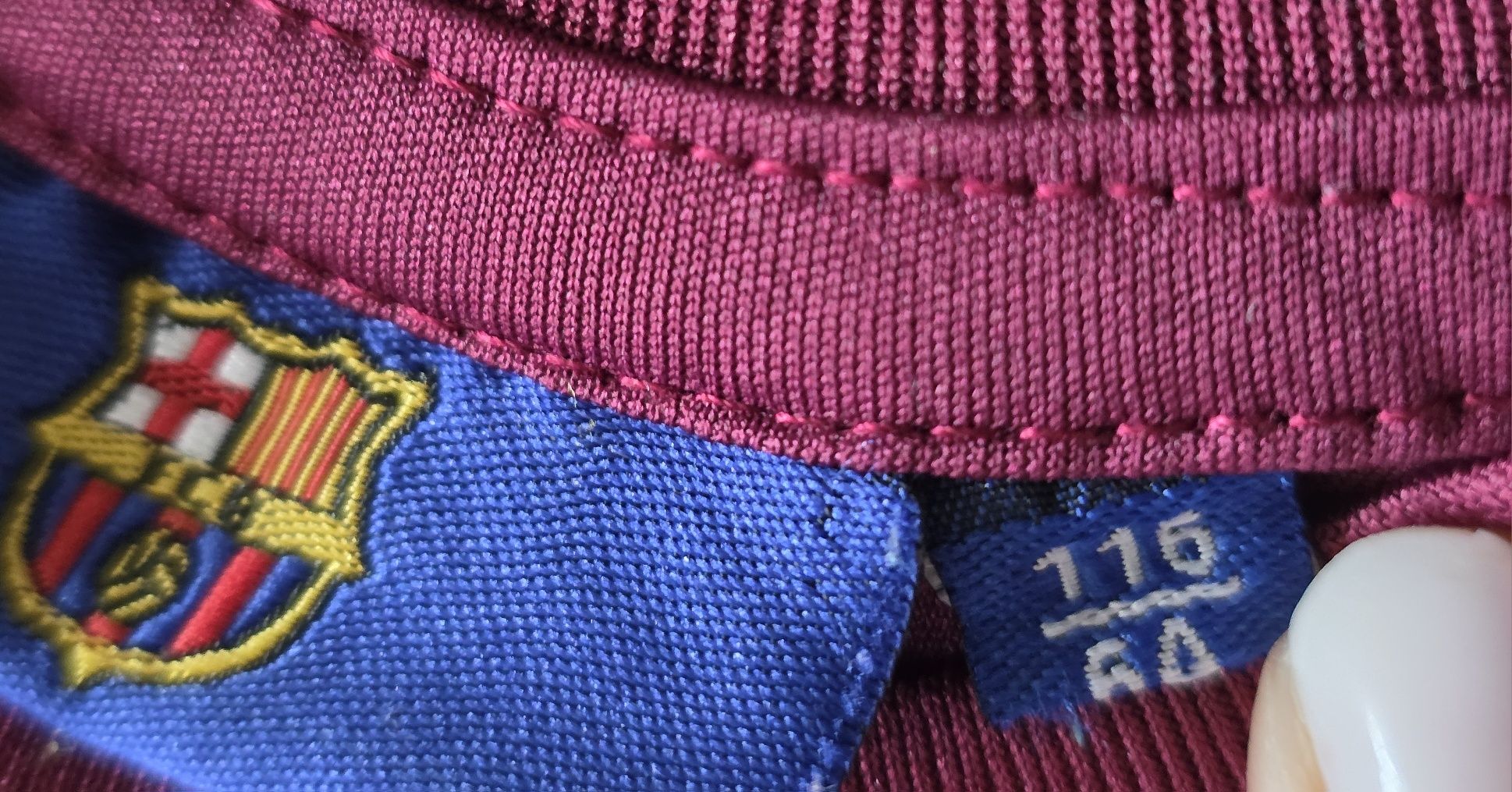 Komplet FC Barcelona do piłki nożnej 116 cm