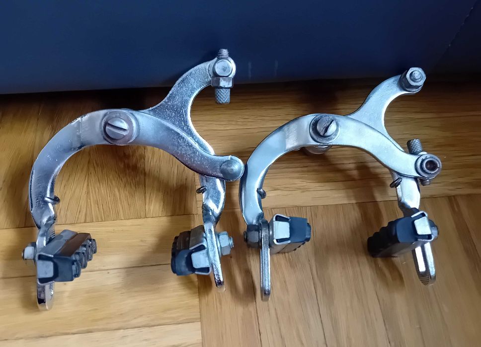 Hamulce rowerowe firmy ROMET oryginał z czasów PRL /retro,vintage/.