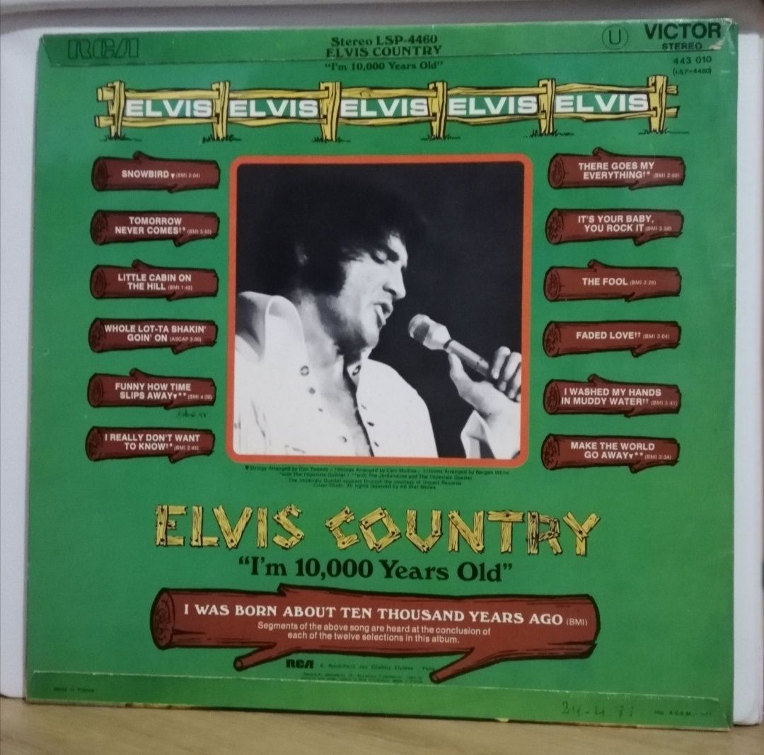 Elvis Presley - Elvis Country - I'm 10.000 Years Old