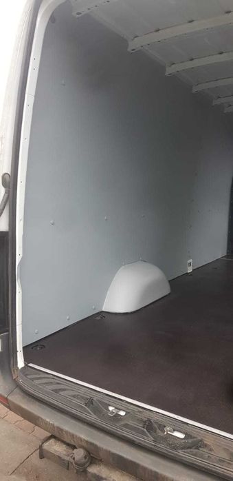 Mercedes Sprinter L3H2  Zabudowa paki busa z lekkiego tworzywa PCV