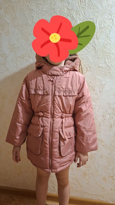 Куртка зимова 110/116 для дівчинки