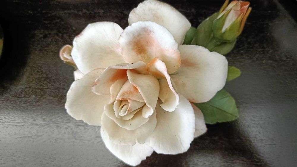 Loiças finas de porcelana dourada de valor incalculável