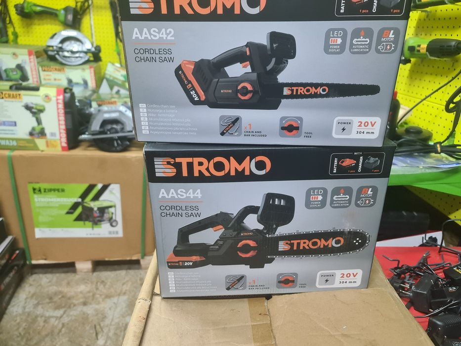 Акумуляторна пила STROMO aas42, aas44