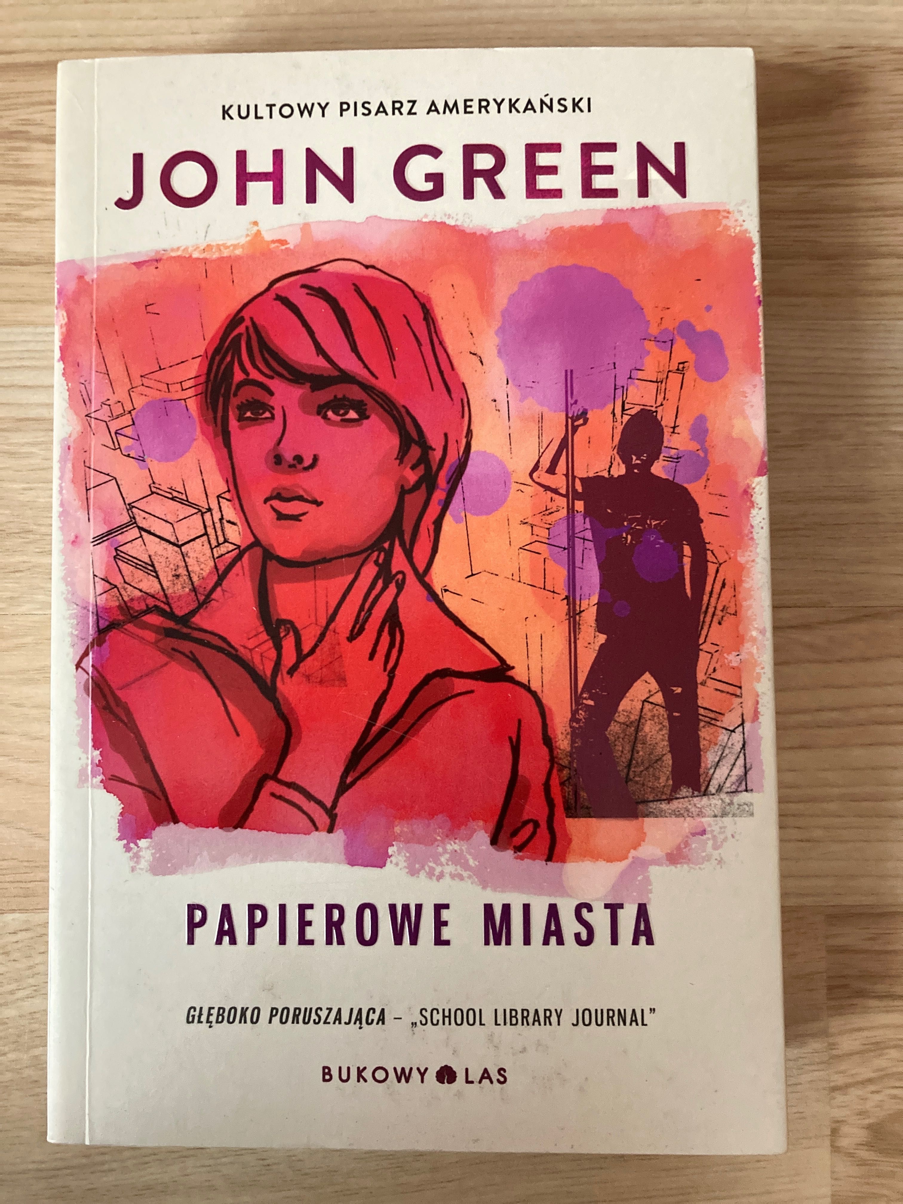 Książka ,,Papierowe Miasta” John Green