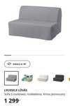 Lycksele ikea sofa rozkładana 2-osobowa