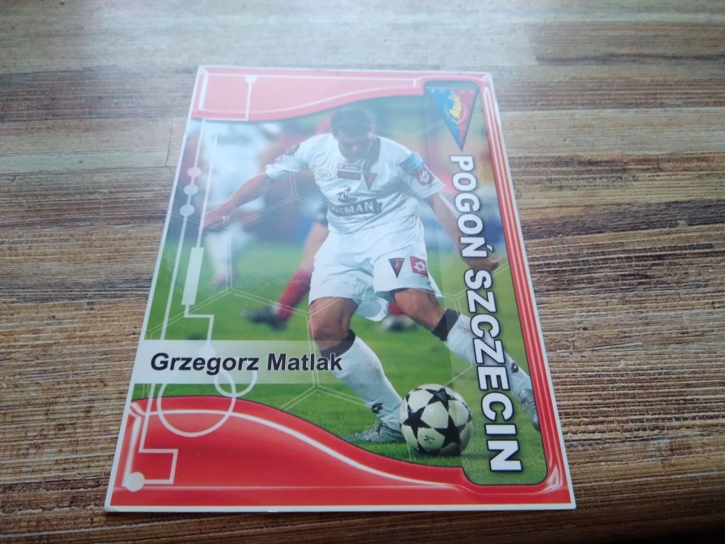 Pogoń Szczecin 3 karty kolekcjonerskie sezon 2005/06