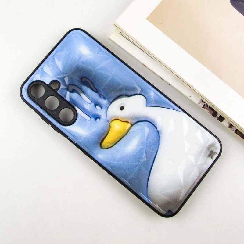 Протиударний чохол з принтом Fluffie для Samsung A16 до 20 принтів