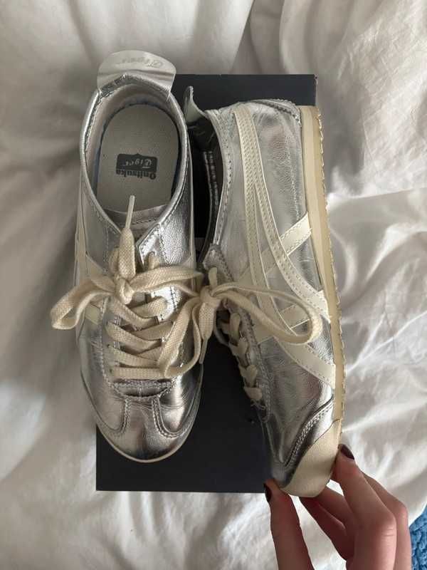 Onitsuka Tiger Mexico 66 Silver Off White R.38