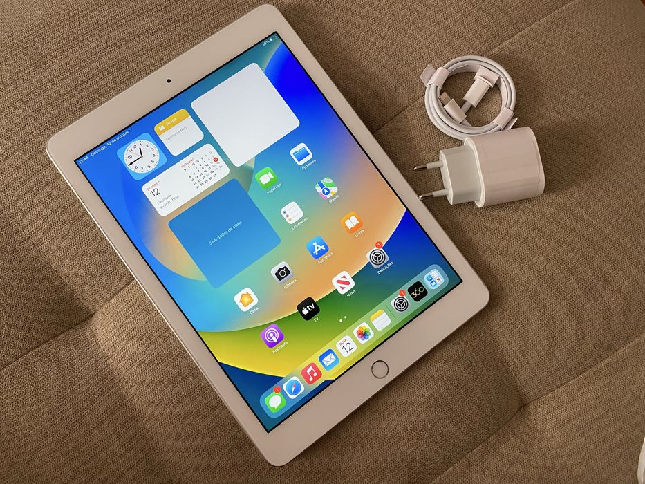 Ipad 6 128gb branco livre
