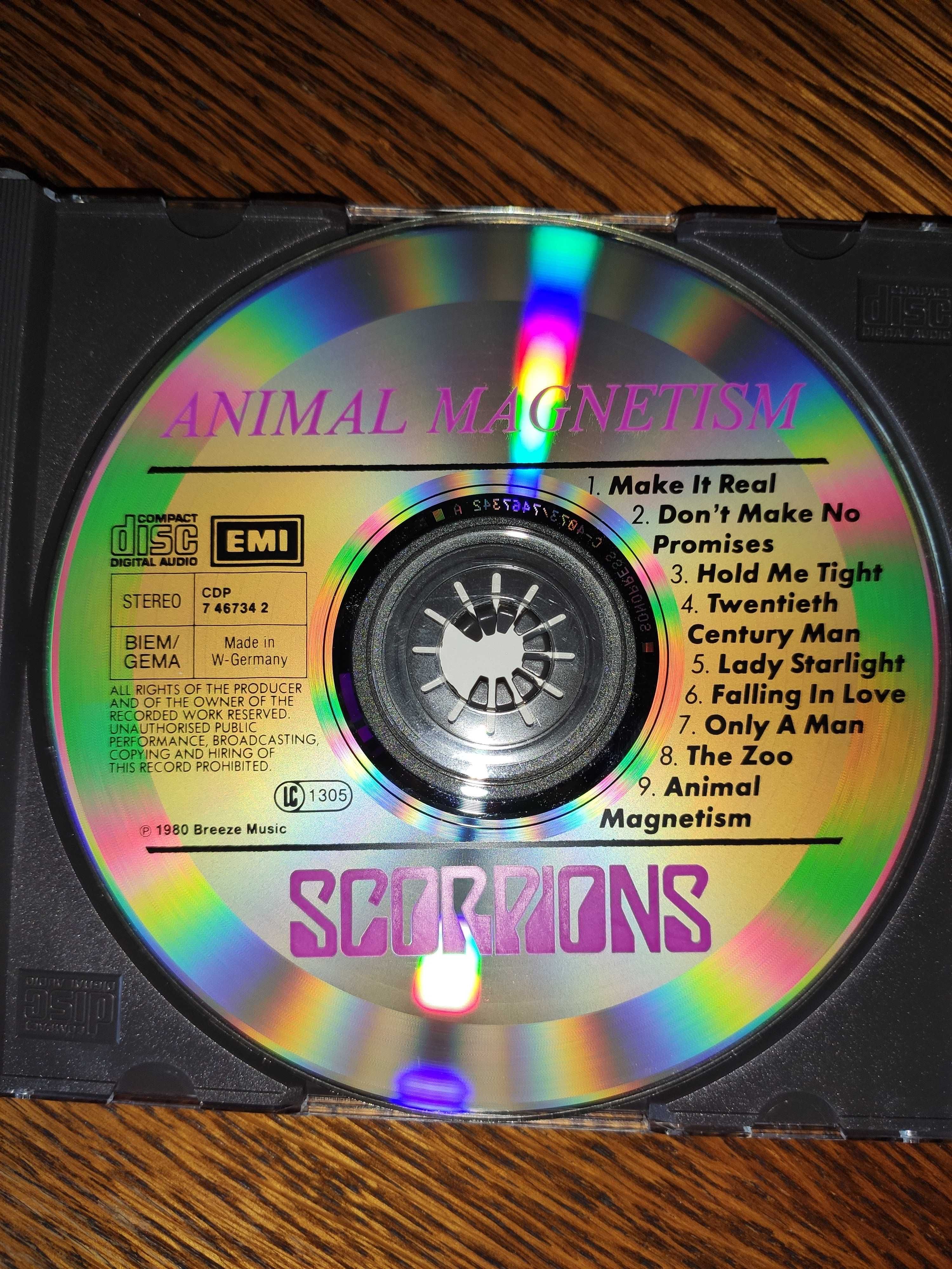 Scorpions - Animal magnetism, CD 1988, W-Germany, pierwsze
