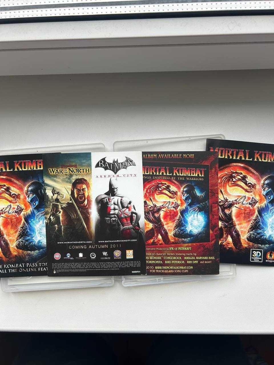 Диск Sony Playstation 3 ps3 Mortal Kombat 9 б/у