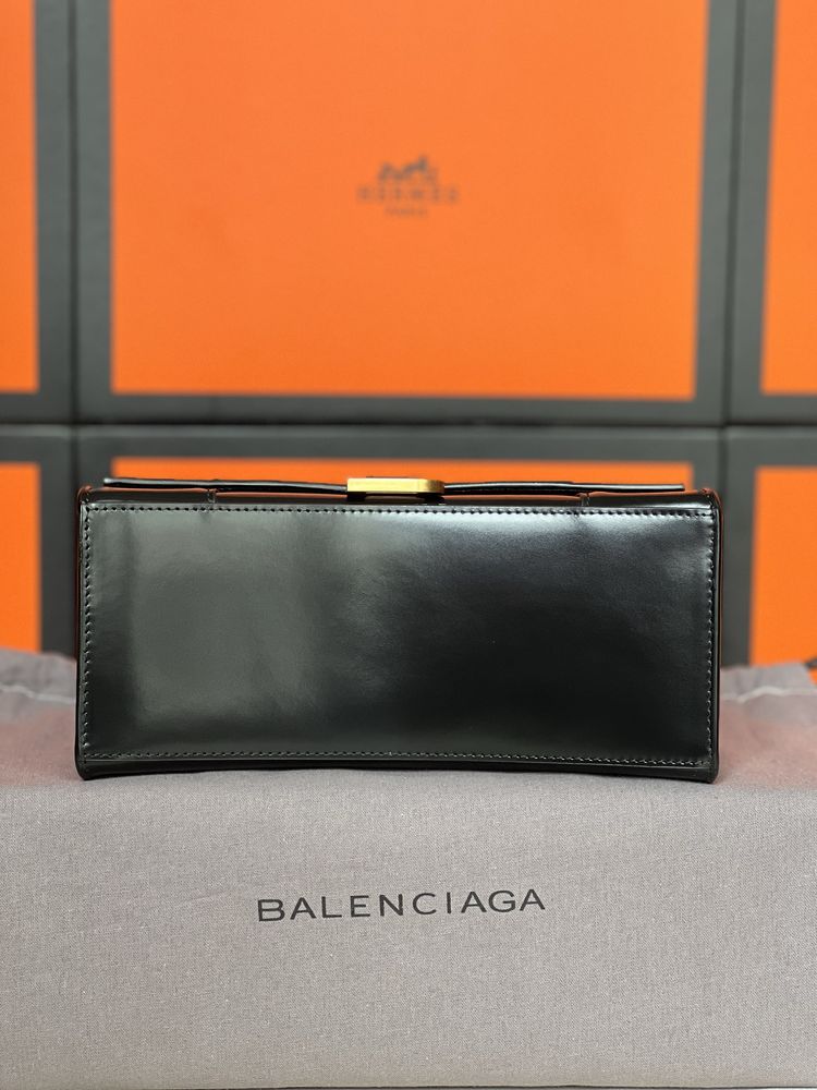 Torebka Balenciaga Hourglass Black Leather