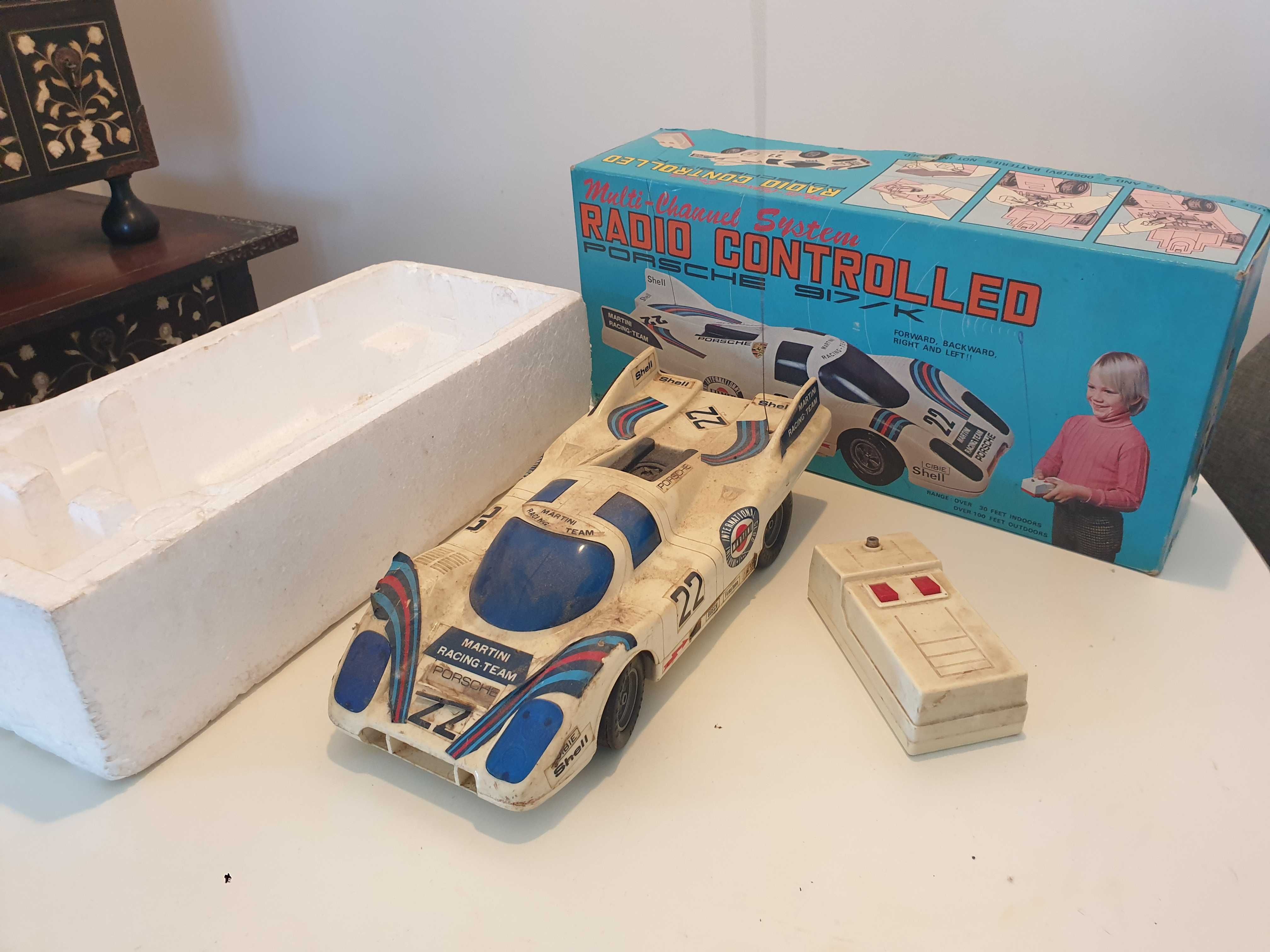 Brinquedos Vintage Barco Schuco, Porsche Comando, Submarino a Pilhas