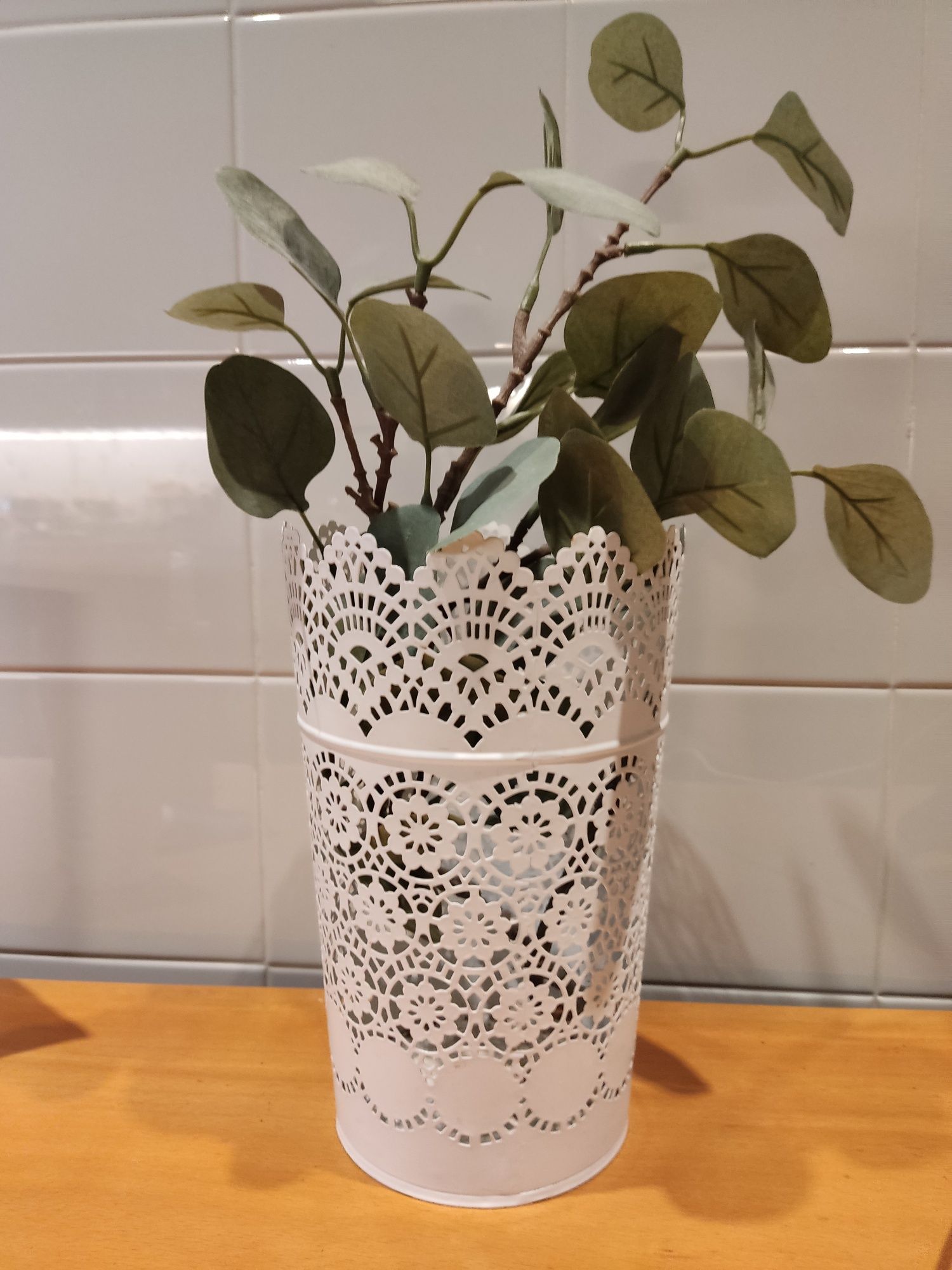 Vazo decoração IKEA com flores