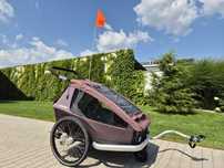 Przyczepka rowerowa Croozer kid vaaya 2 blossom red