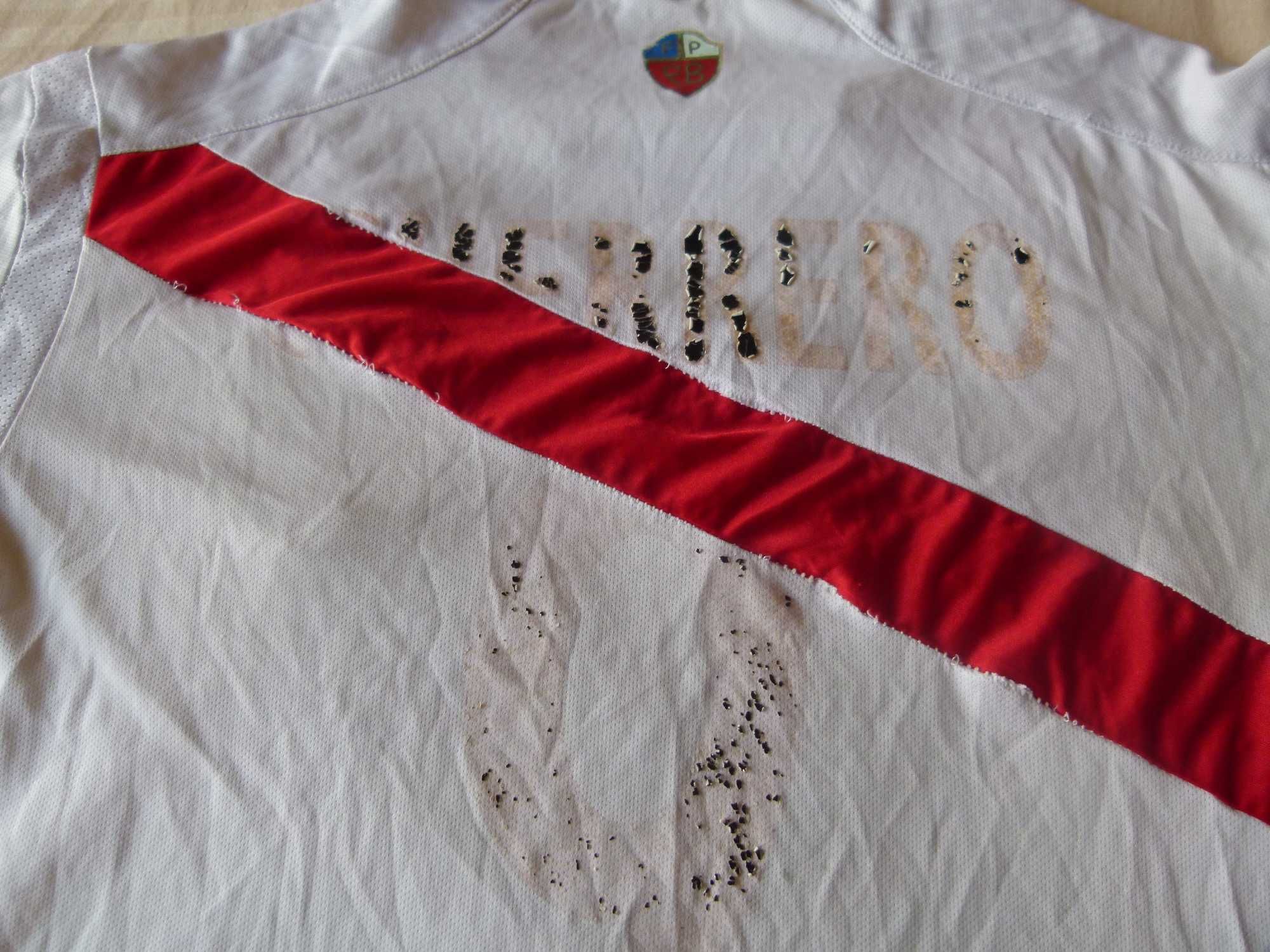 Camisola futebol do Peru usada tam L