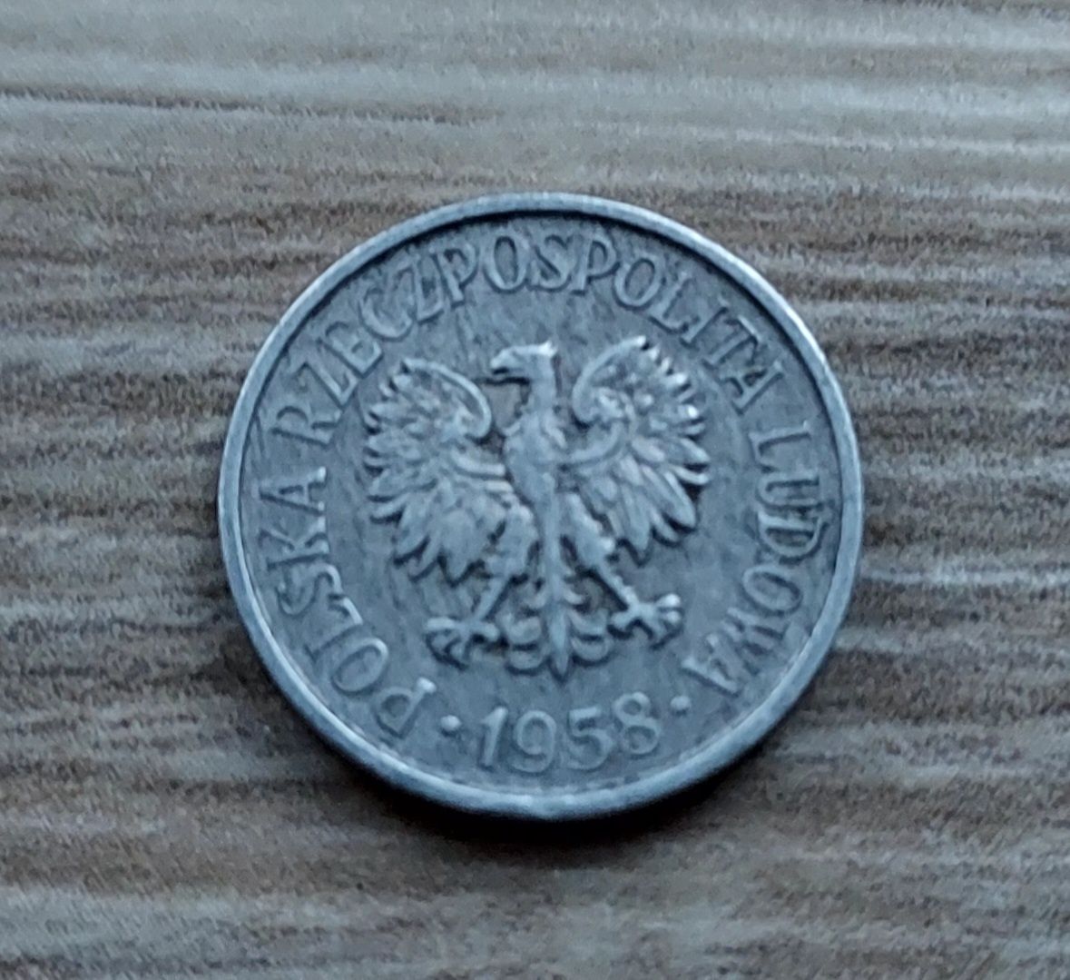 5 groszy 1958 r. Polska