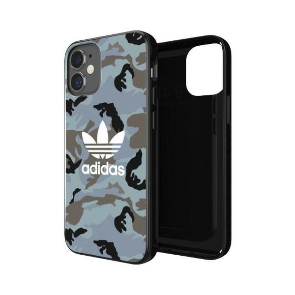 Etui Adidas OR Snap Case CAMO do iPhone 12 Mini, Niebiesko/Czarny