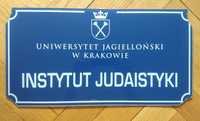 Tablica Uniwersytet Jagielloński w Krakowie Judaizm