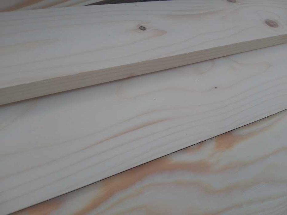 Deska strugana, czterostronnie, heblowana, świerk