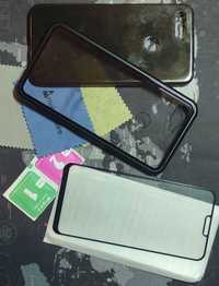 Два чохли чехол і захисне скло стекло до телефона Xiaomi Mi 8 Lite