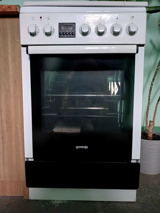 Комбінована плита Gorenje  Електрична духовка Газова варильна поверхня