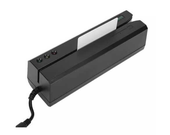 Leitor e Gravador de Cartões Banda Magnética MSR605